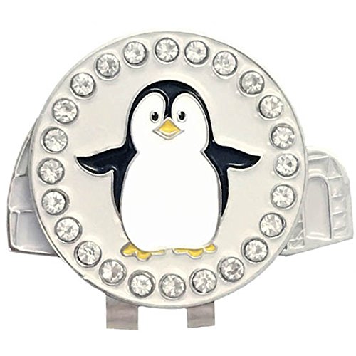 Giggle Golf Celebrate Golf Ball Marker with Magnetic Hat Clip (Penguin)
