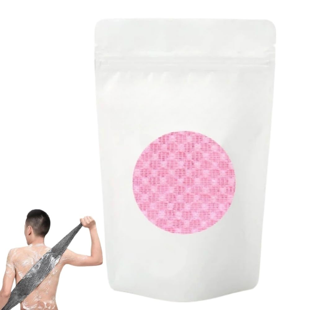 Serviette de douche exfoliante antibactérienne - Inovia, Doux et confortable, Durable - Pour Hommes and Femmes