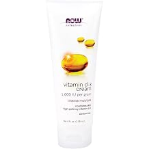 Now Foods Vitamin D-3 Cream - 4 fl. oz. 8 Pack