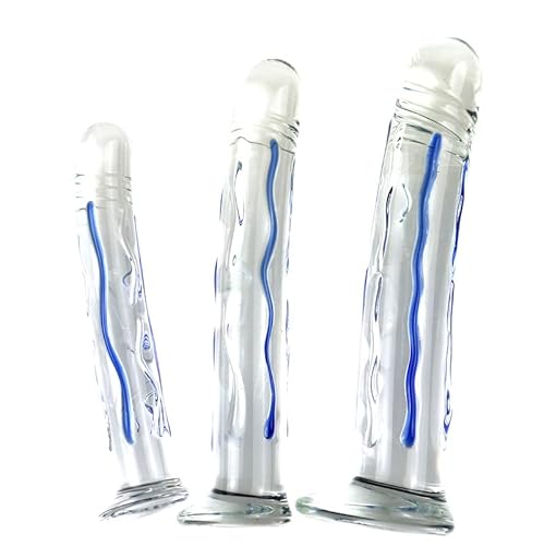 LMK Ƥrĺše änàle Plùg Bütt Anâl gây Unisexe Facile Fantaisie Appréciant Masseur Verre Facile Pour Porter Facile Pour Nettoyer Lisse L'Eau Preuve/3sets Cover