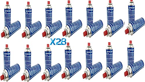 Caja de 28 Cartuchos de válvula Gas butano B-250 Butsir