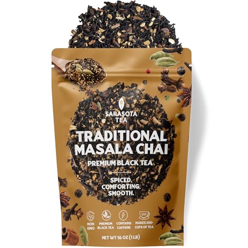 Authentic Masala Chai Loose Leaf Tea | Traditional Indian Spiced