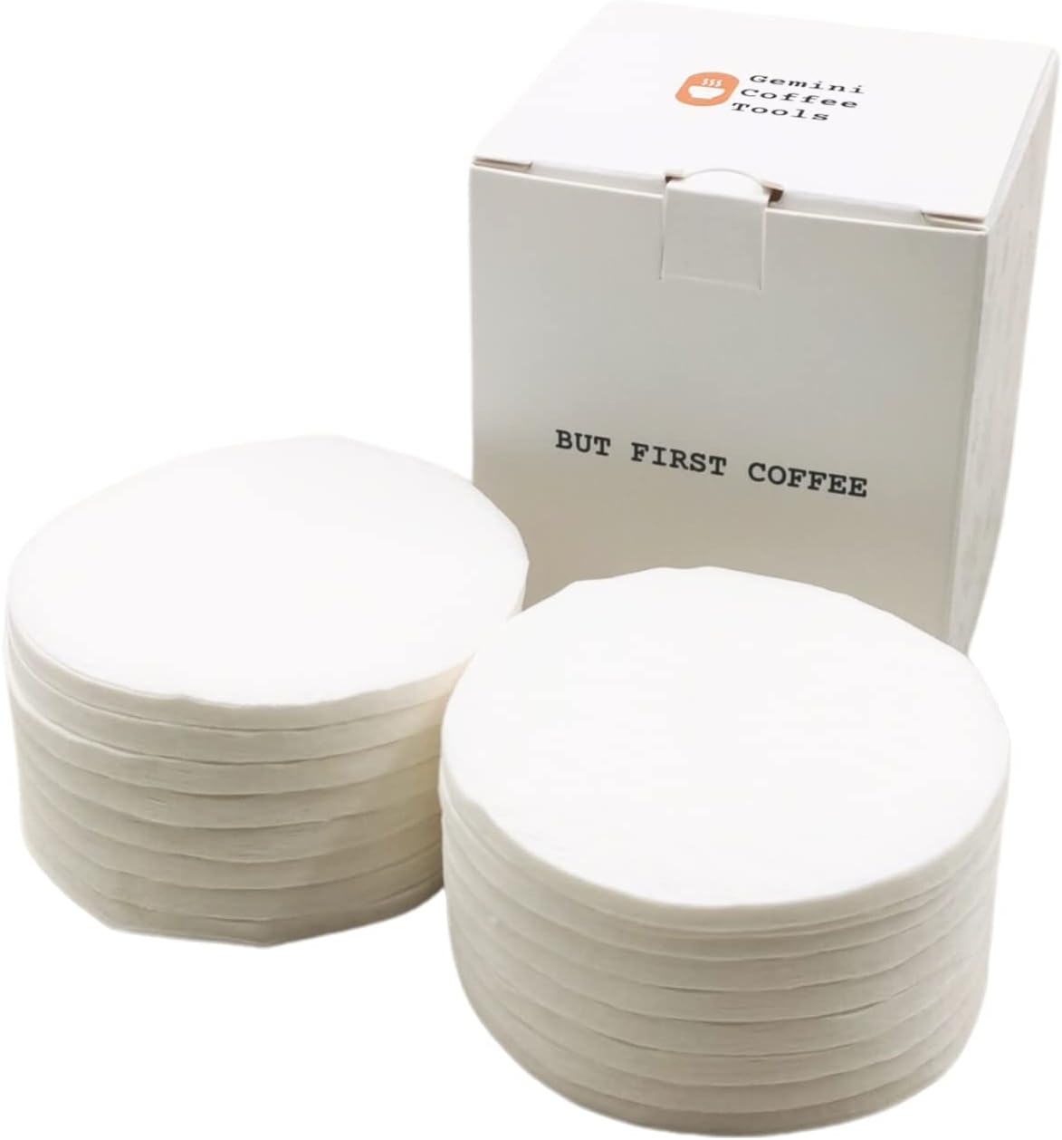 Gemini Filters Paper For Coffee Press and Espresso Coffee Maker - Replacement Part Compatible with Aeropress Original and Aeropress Go (1 Pack, 400 Filters)