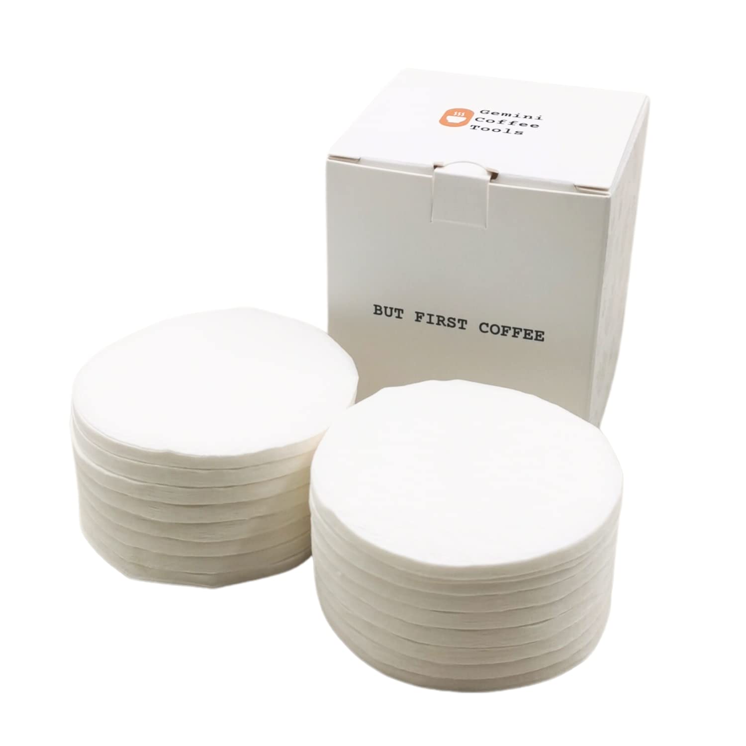 Gemini Filters Paper For Coffee Press and Espresso Coffee Maker - Replacement Part Compatible with Aeropress Original and Aeropress Go (1 Pack, 400 Filters)