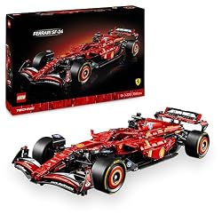 LEGO Technic Ferrari SF-24 F1 Car Model - Collectible For…