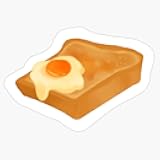 Toast Sticker Vinyl Bumper Sticker Decal Waterproof 5