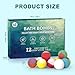 Bath Bombs Birthday Gifts for Women & Men Set, 12 Pack Handmade Natural & Organic Bath Bomb with Shea Butter, Easter Basket Stuffers for Adults, Spa Relaxing Gifts for Wife, Gifts for Girlfriend