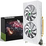 MOUGOL Placa de Vídeo AMD Radeon RX580 8GB GDDR5 256 bits 2048SP, placa de vídeo para jogos de PC com porta de exibição HDMI DVI PCI Express x 16 3.0 Placa gráfica para jogos com ventiladores duplos