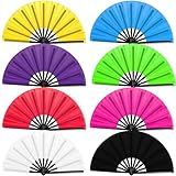 Photo Gallery hingtai ventagli pieghevoli a mano, 8 pezzi, ventagli scoppiettanti e clack per danza in linea, stile classico, decorativi, per spettacoli di danza, feste, matrimoni. Photo Gallery hingtai ventagli pieghevoli a mano, 8 pezzi, ventagli scoppiettanti e clack per danza in linea, stile classico, decorativi, per spettacoli di danza, feste, matrimoni.