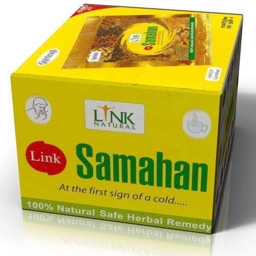 Samahan Herbal Extracts Tea for Cold Cough Immunity (150pcs x 4g sachets) (HACCP Certified, GMP Certified)