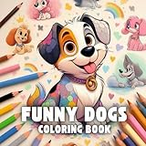 saba studio 1200  Funny Dogs Coloring Book