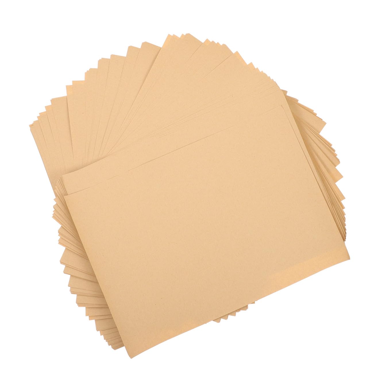 KONTONTY Papier Kraft Épais 4k 100 Feuilles 210g/m² pour Dessin Garçon et Filles Pratique Artistique École