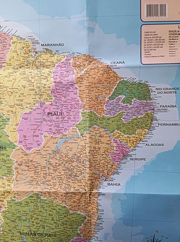 MAPA DO BRASIL – POLÍTICO E RODOVIÁRIO