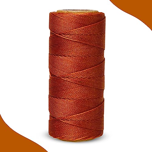 Cordão Encerado - 1mm Fio Cordone - 100 Metros - Nybc Terra - Nº: 808