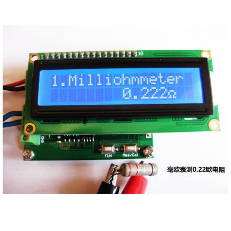 HR390 Milliohmmeter Low Resistance Tester Ohmmeter Measuring Resistance Value