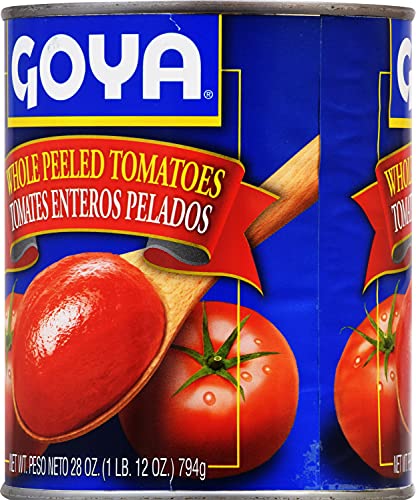Goya Foods Whole Peeled Tomatoes, 28 Ounce (Pack Of 12) #TOP2