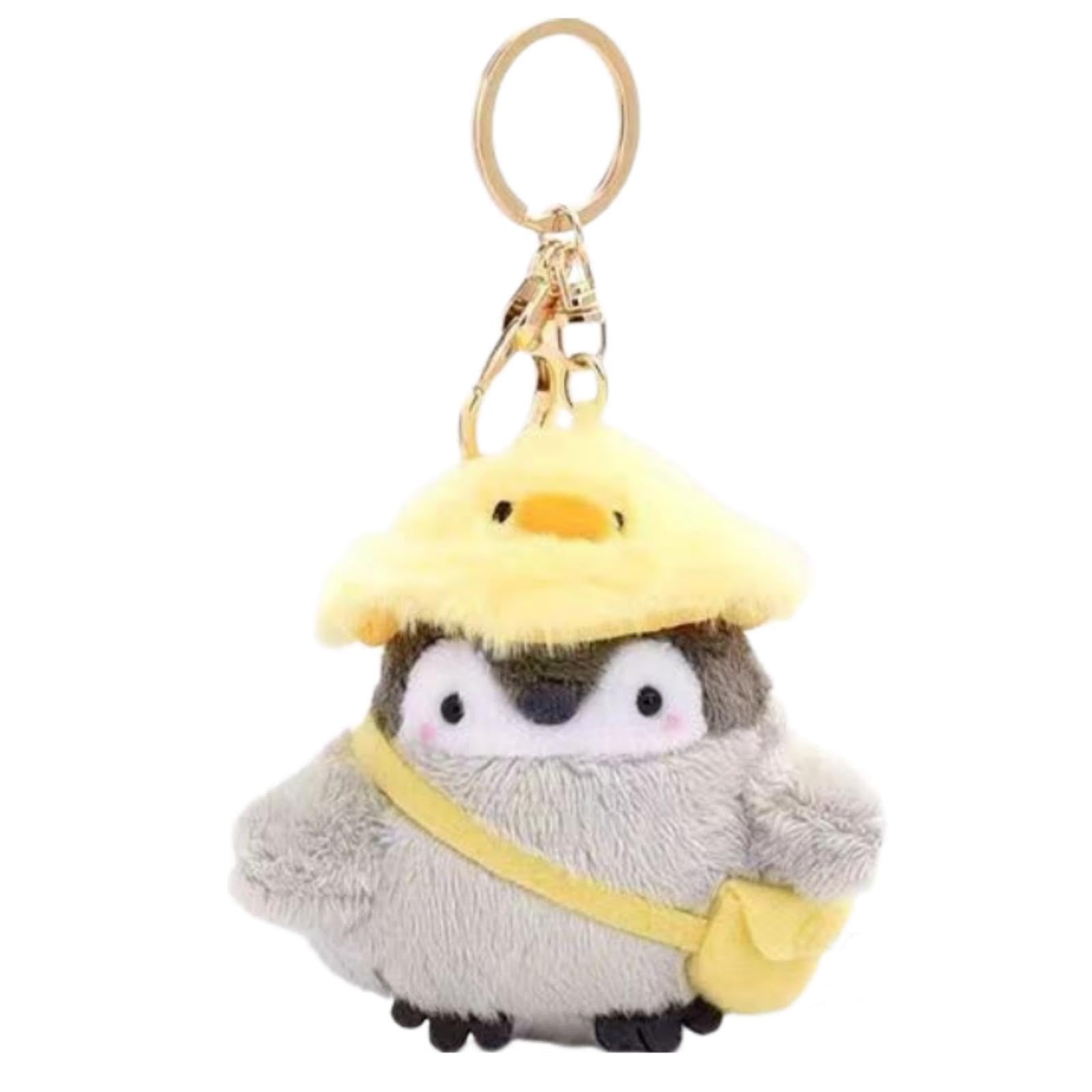 HICIVIHICIVI cute penguin keychain Kawaii penguin stuffed animal keychain for men,women,kids.backpack pendants