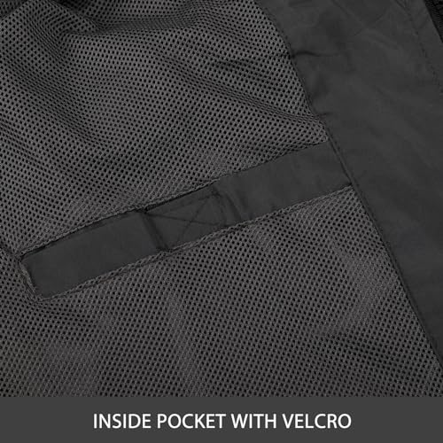 Image of MADHERO Mens Windbreaker Jacket Lightweight 90s Retro Wind Breakers
