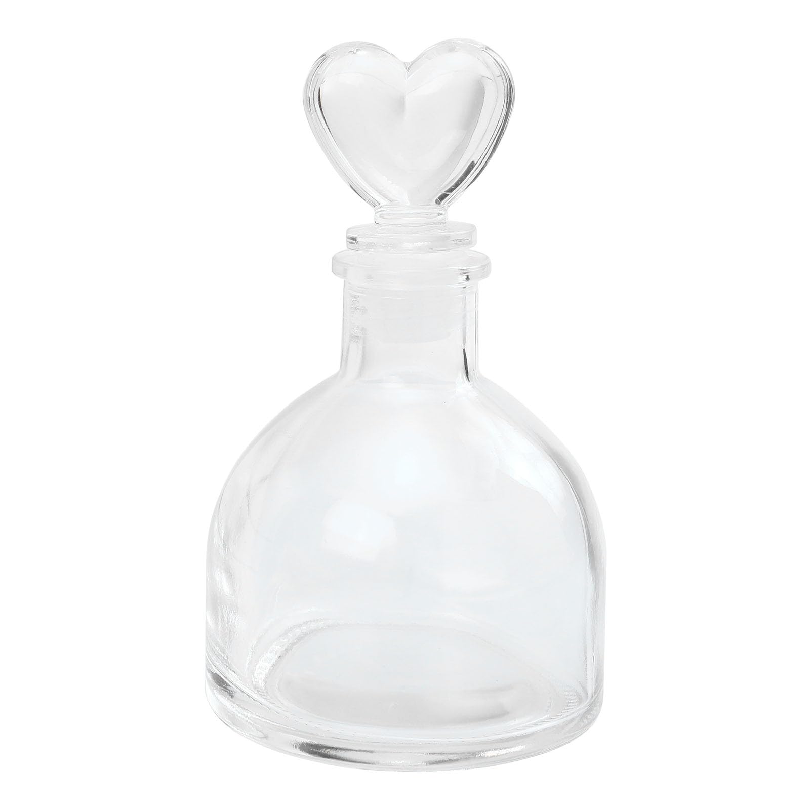 Frascos de perfume de vidrio para regalo botellas decorativas con corazón