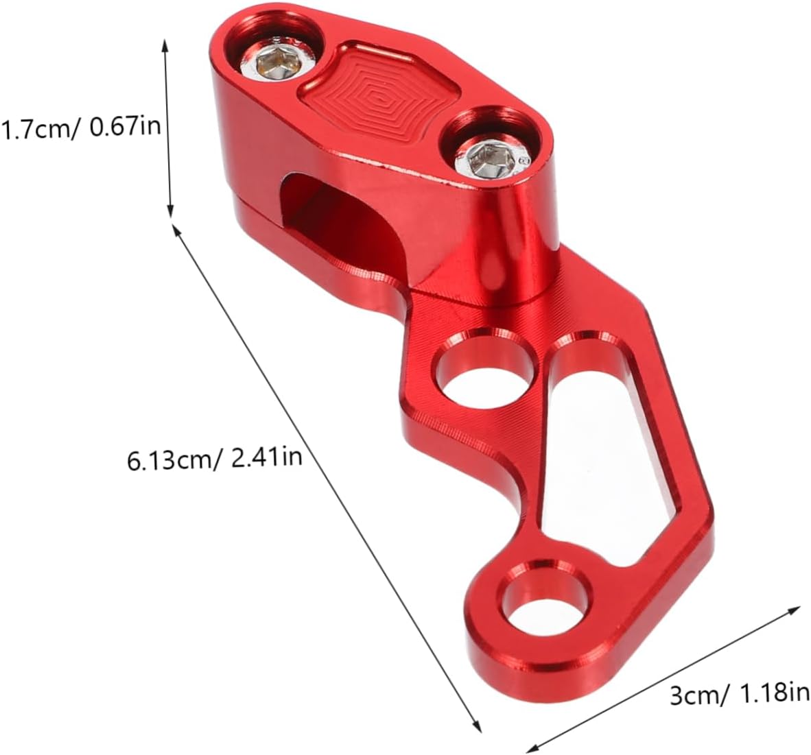 OUNONA Motorcycle Oil Tube Clamp Brake Line Clip for Secure Throttle Cable Mounting Easy Installation Design Stylish for Enhanced Motorcycle Performance