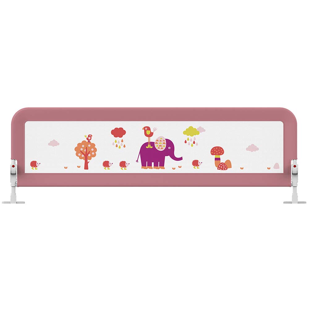 Barrière de lit pivotante vers le bas et portable pour enfants 150 cm