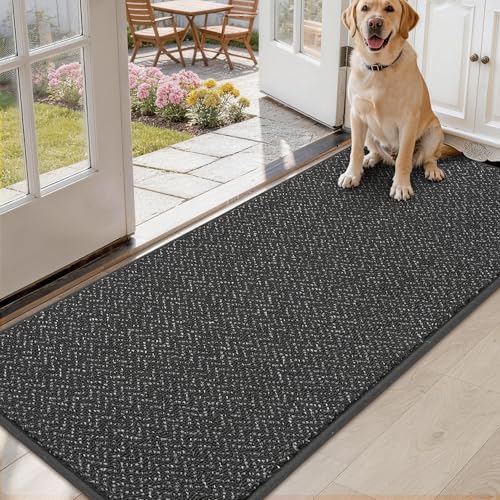 COSY HOMEER Hallway Runner Rug 2'x5' Non Slip Washable Entryway Runner Rugs,Absorbent Stain Resistant Hall Rug Carpet Runner for Hallways,Entrance and