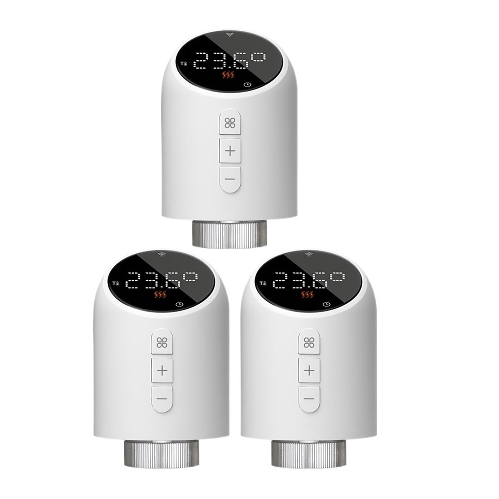 Inteligentny Dom TRV Termoregulator Programowalny Termostat Ogrzewania Zawór Tuya WIFI Grzejnik Informacja O ZgodnośCi(3PCS WIFI)