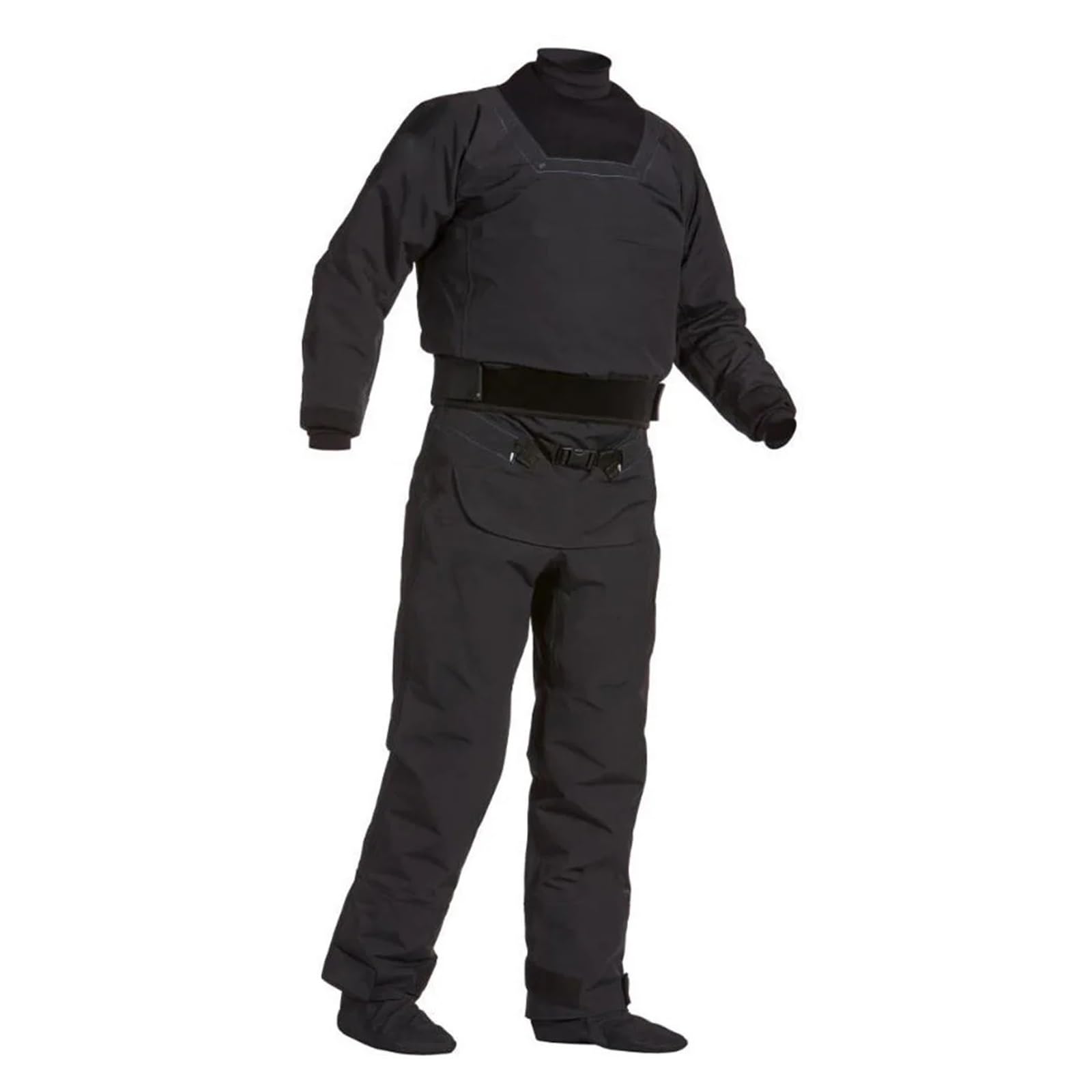 Trockenanzug Kajak-Trockenanzug for Herren, Latex-Dichtungen mit Neopren-Push, Flachwasser, Ozean, Fluss, Segeln