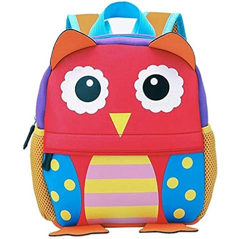 BAIGIO Waterproof Children's Backpack with Animal Design Cover