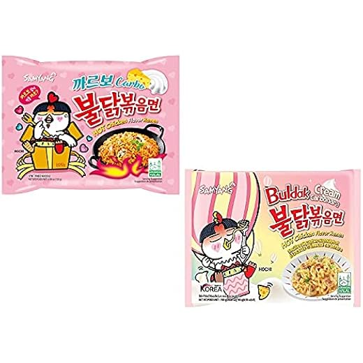 Buldak Carbo Noodles Combo 140g 140 g