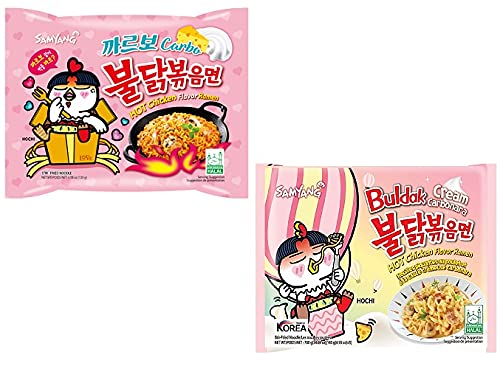 See full amazon price history chart for Sam Yang Buldak Carbo Noodles & Buldak Cream Carbonora Instant Noodles (Pack of 2) (280gm) (Imported) Instant Noodles Non-vegetarian (2 x 140 g)(Combo Pack) Sam Yang Buldak Carbo Noodles & Buldak Cream Carbonora Instant Noodles (Pack of 2) (280gm) (Imported) Instant Noodles Non-vegetarian (2 x 140 g)(Combo Pack) (B09CKMWBBD) Amazon Price History, Amazon Price Tracker