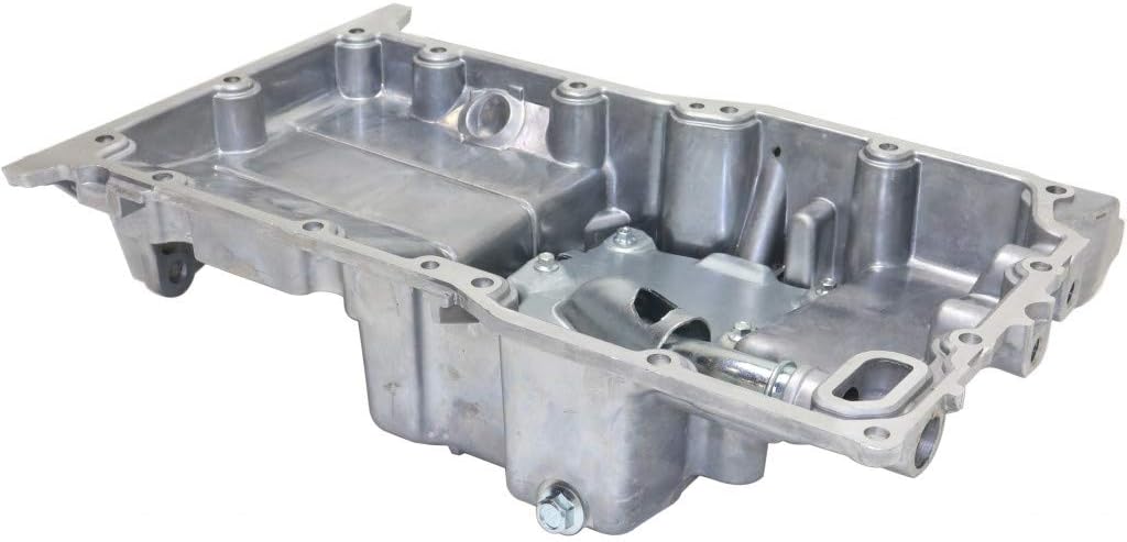 For Saturn Vue Oil Pan 2002 2003 2004 | Center Sump Location | 4 Cyl | 2.2L Engine | 4 qts. Capacity | Aluminum Material | 19210614 | 19256218