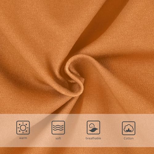 Joisal Burnt Orange Girl Panties Cute Girls Underwear Toddler Cotton Colorful Undies Kids Briefs 2t3