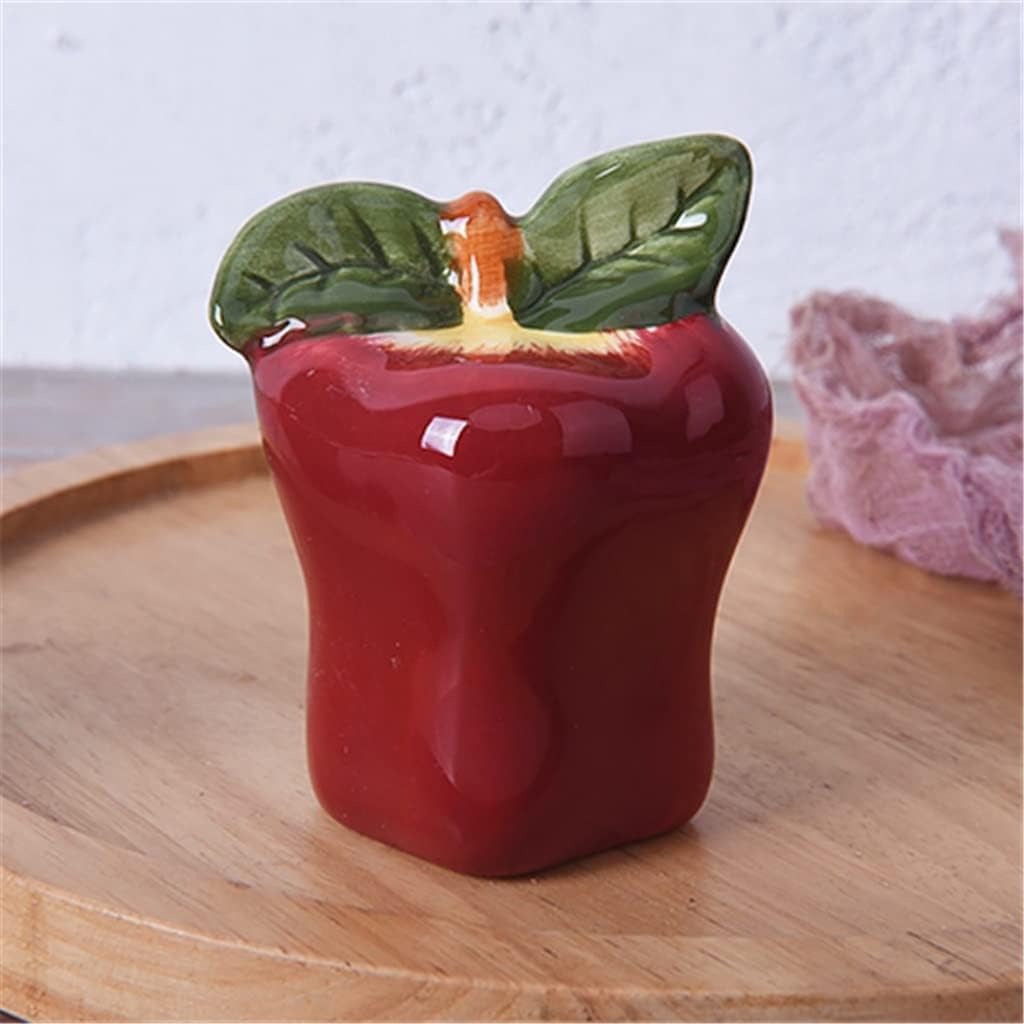 TEMKIN Hand-Painted Ceramic Toothpick Fruit cans Toothpick Box Home Decoration Small Ornaments Toothpicks