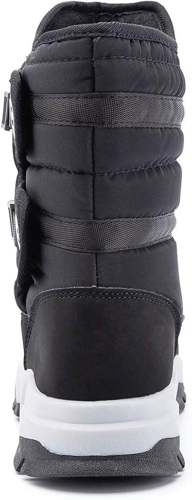 ODOUK Womens Snow Boots Waterproof Outdoor Mid Calf Warm Winter Fur Lined Shoes