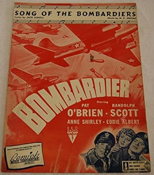 Song of the Bombardiers [Sheet Music]