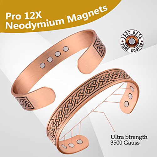Feraco USPY20230110003 12X Strength Wide Copper Bracelet thumb #2
