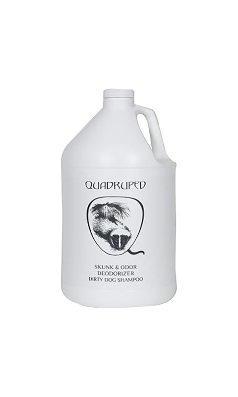 Shampoo Concentrado para Cães Neutralizador de Odor de Gambá Quadruped Pet Care, Floral, 3,785 L