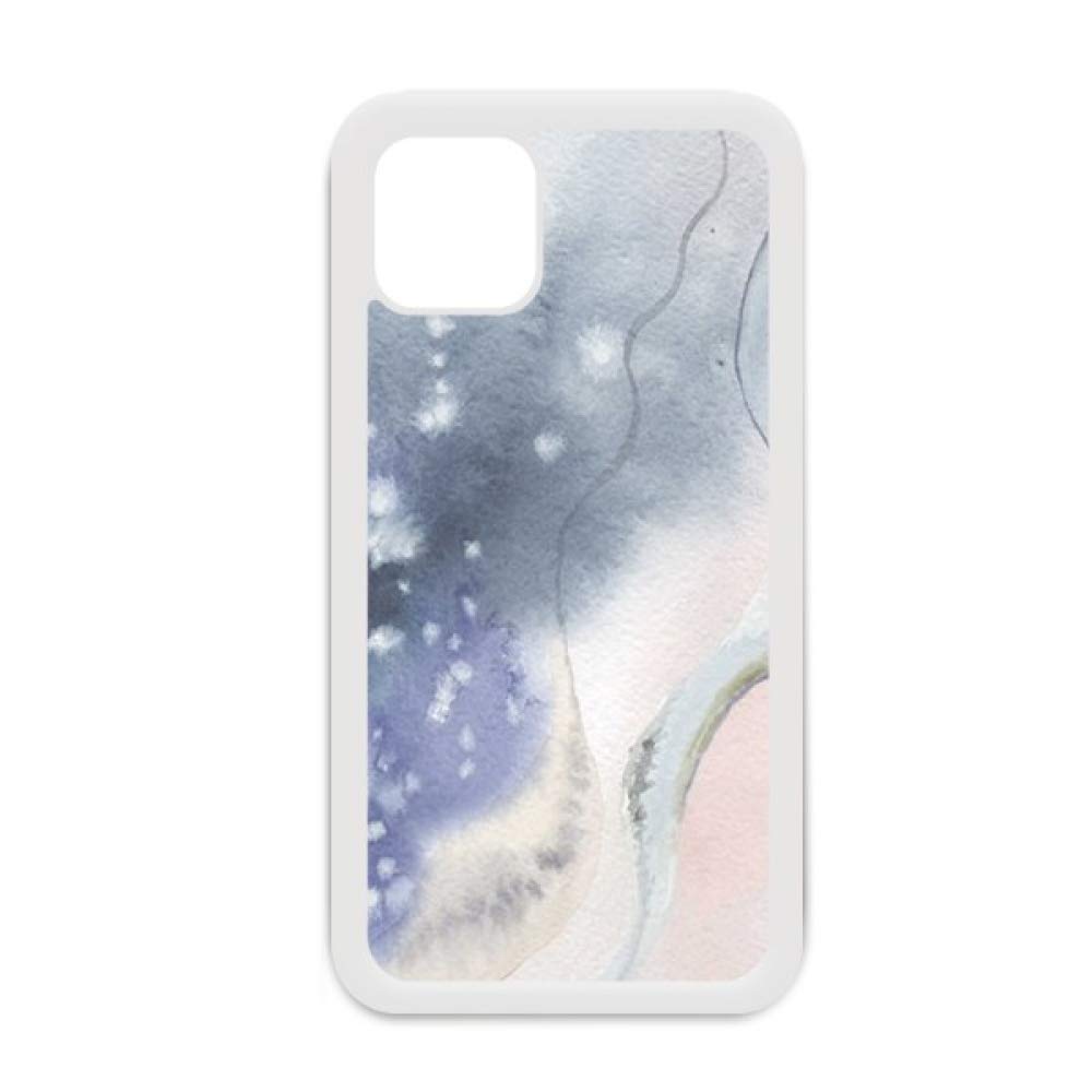 Coque iPhone 12 Pro Max abstract shading ink aquarelle blanche - 4