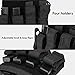ProCase Tactical Pistol Mag Pouch, Molle Pistol Handgun Magazine Bag EDC Tool Pouch Cartridge Mag Holder –Black