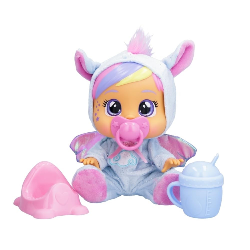Boneca Cry Babies Loving Care Jenna com acessórios Multikids