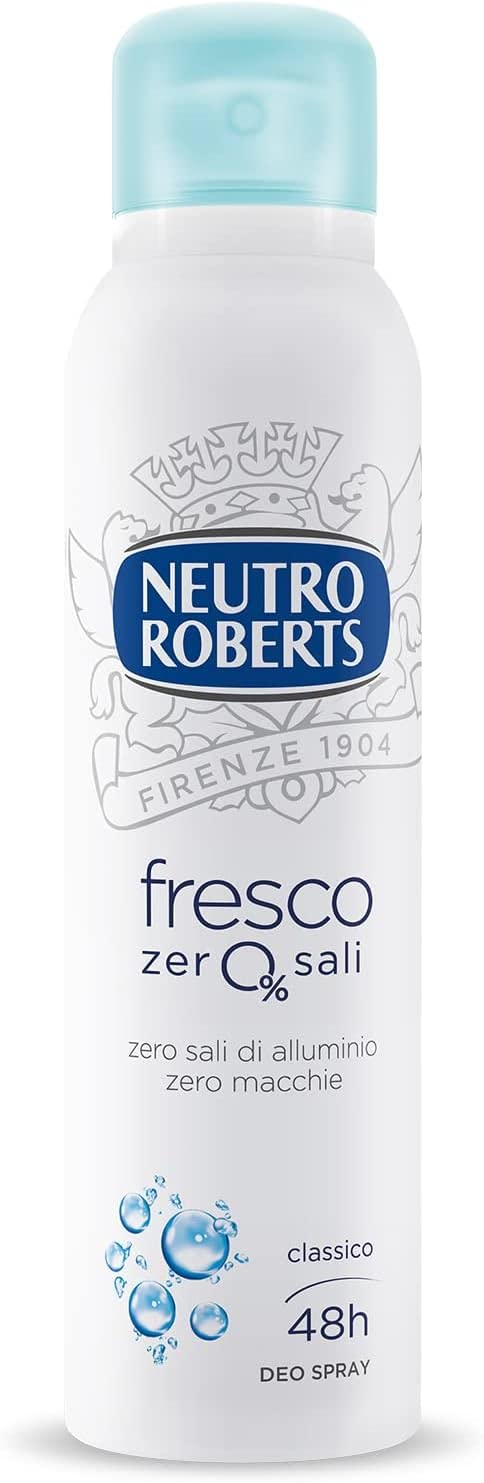 Desodorante Italian Gourmet Fresco Zero% Sali 6 x 150 ml 48 h sin aluminio