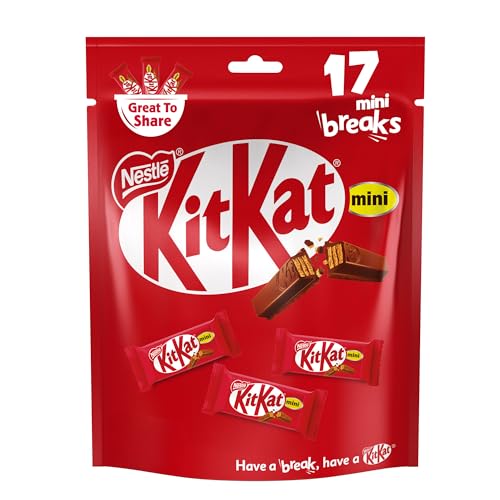 Nestle Kitkat 2 Finger Mini Milk Chocolate Wafers Bag 250g