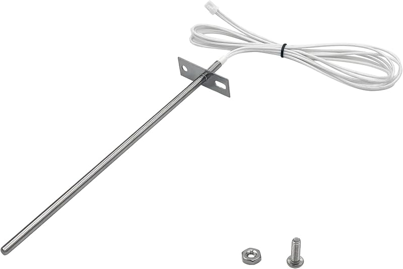 Replacement for RTD Temperature Sensor Probe for Camp Chef, Part PG24-44 | Wide Compatibility, Reads Temperature Accurately, Heat Woven Cable, Fixes Error Codes, Waterproof Sensor Tip, Easy to Install