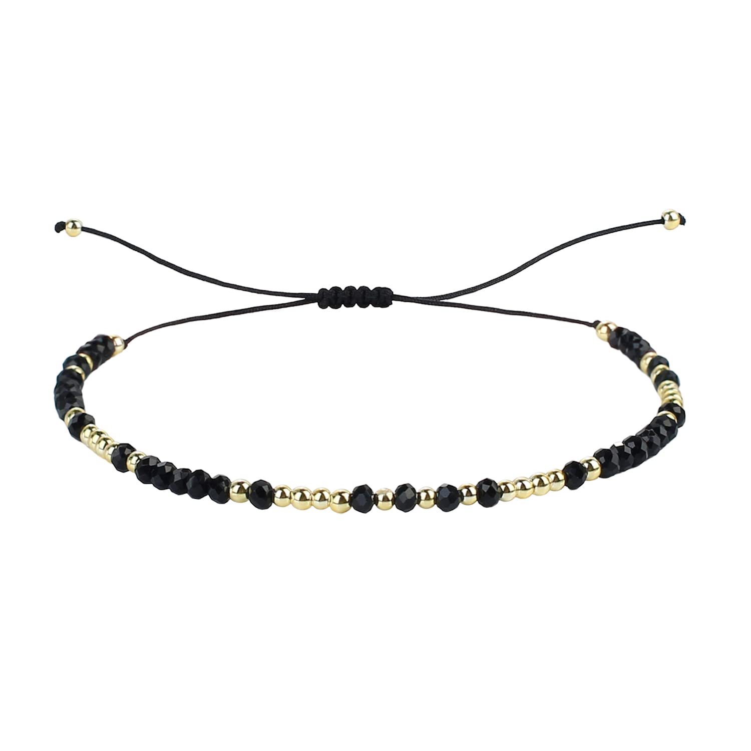 KELITCH Bunte Miyuki Perlen Armbänder Winzig Seil Damen Armb