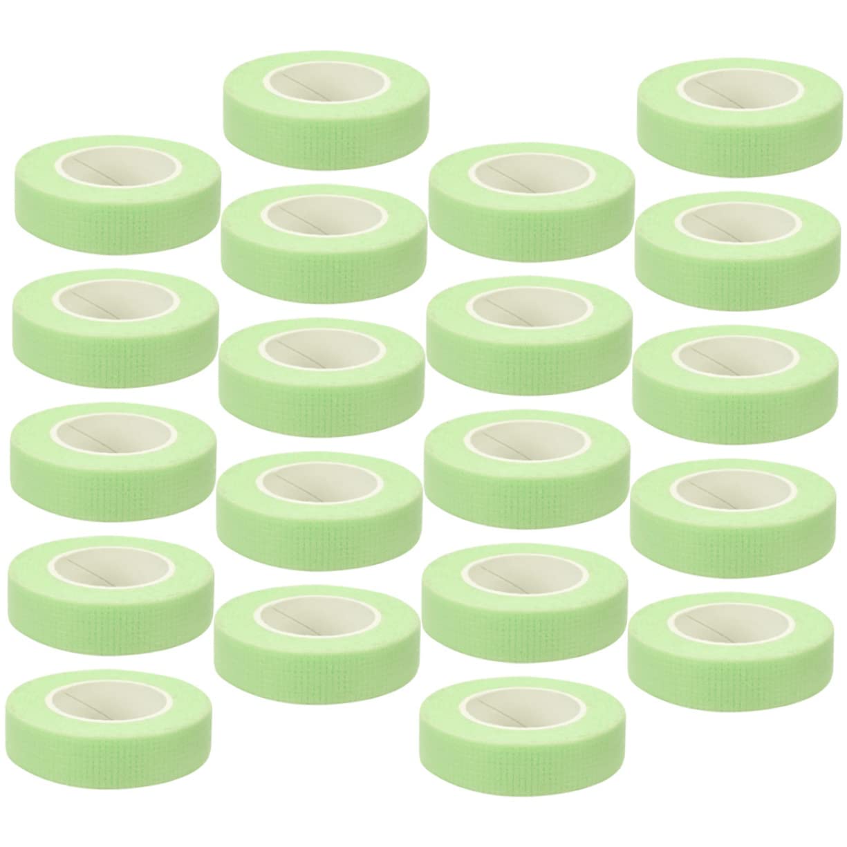 MUSISALY 20 Rolls Lash Extension Tape 9 Meter/roll Soft Non-woven Lash Glue Tape for Easy Application