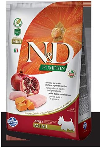 Farmina, Pumpkin Chicken Pomegranate Mini Breed Dog Food, 5.5 Pound