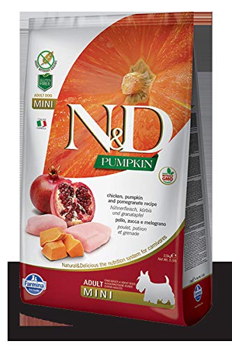 Farmina Pumpkin Chicken Pomegranate Mini Breed Dog Food 5.5 Pound