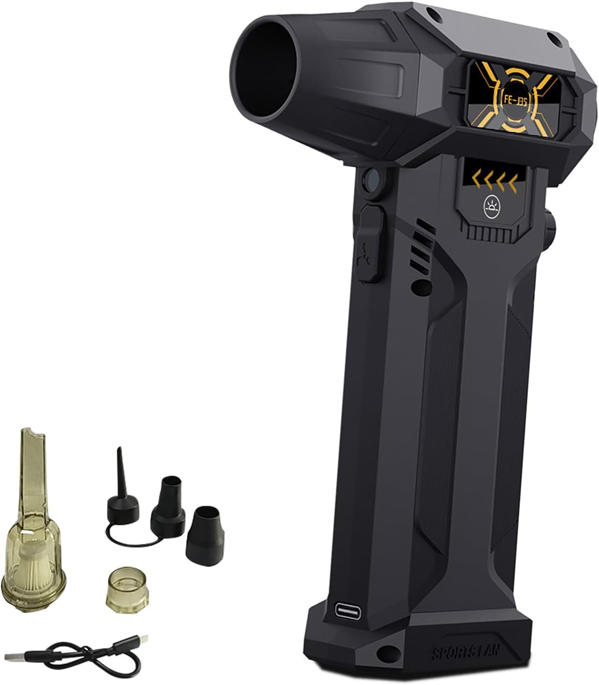 ポータブルコードレスハンドヘルド掃除機クリーンアップ 130000RPM 充電式エアダスター車用ホーム超吸引コードレスハンドヘルド掃