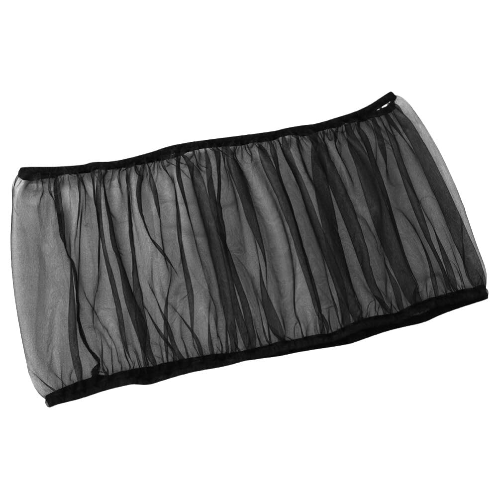 VANZACK Large Adjustable Bird Cage Cover 140-220x30cm Se-ed FEA-Ther Catcher Birdcage Mesh Net Cover Soft Skirt Guar-d for Parakeet Macaw African Black